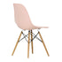 Cadeira Eames em Plástico DSW / Base maple